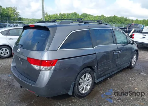 2017 Honda Odyssey Ex-L from USA, damaged, VIN 5FNRL5H65HB001517